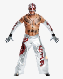 Rey Mysterio Transparent Png - Rey Mysterio All Costumes, Png Download, Transparent PNG
