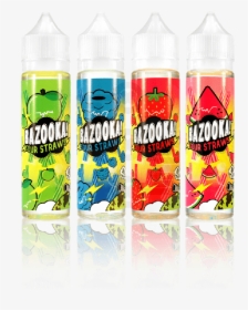 Bazooka Sour Straws 6o Ml E Liquid Vape Juice Cheapest - Liquid Bazooka, HD Png Download, Transparent PNG