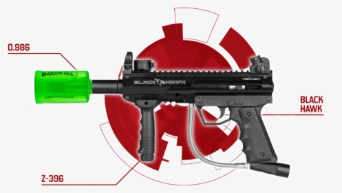 2m And Over May Use Bazooka Blasters - Paintball Marker, HD Png Download, Transparent PNG