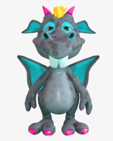 Cute Blue Cartoon Dragon - Blue Cute Pictures Of Dragons, HD Png Download, Transparent PNG