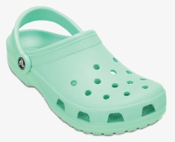 #crocs #mint #teal #shoes #summer - Mint Green Teal Crocs, HD Png Download, Transparent PNG