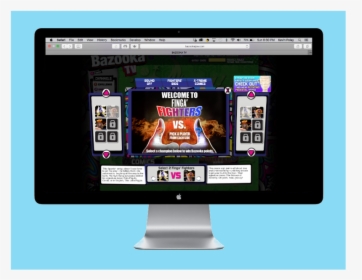 Bazookatvweb4mac-monitor, HD Png Download, Transparent PNG