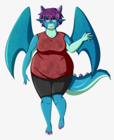 Cute Blue Dragon - Cartoon, HD Png Download, Transparent PNG