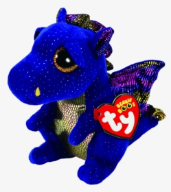 Saffire The Blue Dragon - Dragon Beanie Boo, HD Png Download, Transparent PNG