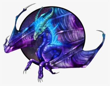 Art Trade Lucidious By Dark Spine Dragon-d6hjgx6 - Purple And Blue Dragon, HD Png Download, Transparent PNG