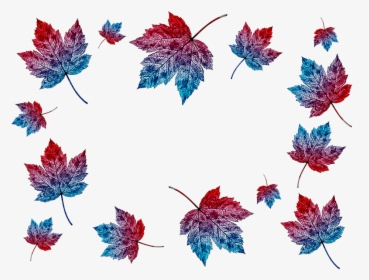Autumn, Leaves, Collage, Transparent Background, Nature - Maple Leaf, HD Png Download, Transparent PNG