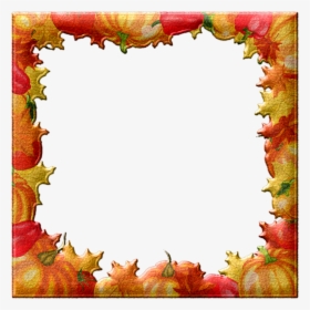 Transparent October Border Clipart - Fall Leaves Powerpoint Background, HD Png Download, Transparent PNG