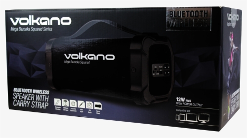 Volkano Mega Bazooka Squared Bluetooth Speaker Packaging - Electronics, HD Png Download, Transparent PNG