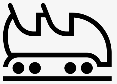 Leviathan Car Roller Coaster Computer Icons - Draw A Long Roller Coaster, HD Png Download, Transparent PNG