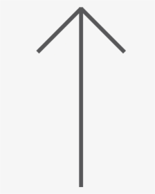 Thin Arrow Going Up, HD Png Download, Transparent PNG