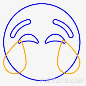 Transparent Emoji Tear Png - Circle, Png Download, Transparent PNG