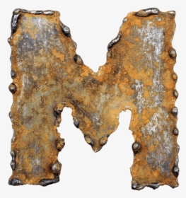 Rusty Metal Font - Rusty Metal Letters, HD Png Download, Transparent PNG
