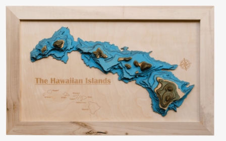 3d Model Hawaiian Islands, HD Png Download, Transparent PNG