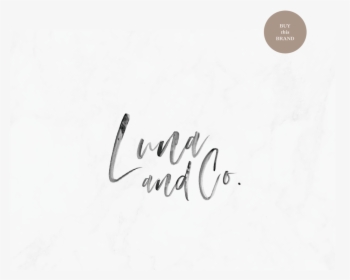 Luna And Co Web-01 - Calligraphy, HD Png Download, Transparent PNG
