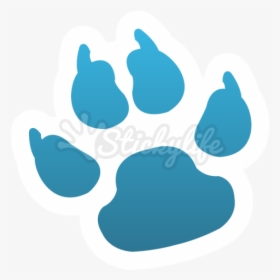 Dog Print Decal - Jack Russell Paw Print, HD Png Download, Transparent PNG