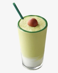 #avocado #frappe #frappuccino #drink #sweet #dessert - Frappuccino, HD Png Download, Transparent PNG
