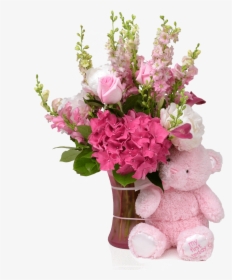Bouquet Of Pink Flowers Png - Flower Bouquet, Transparent Png, Transparent PNG