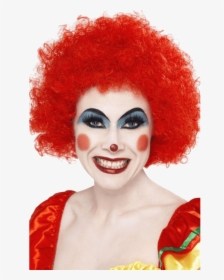 Transparent Clown Wig Png - Clown Wig Red, Png Download, Transparent PNG