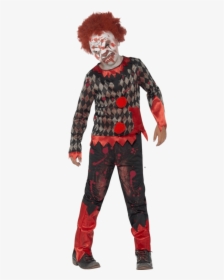 Transparent Clown Wig Png - Boys Scary Clown Costumes, Png Download, Transparent PNG