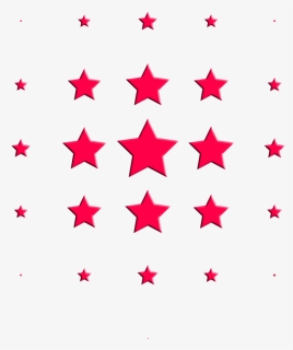 Star Pattern Png Background Transparent Vector Image - Four And Half Stars, Png Download, Transparent PNG