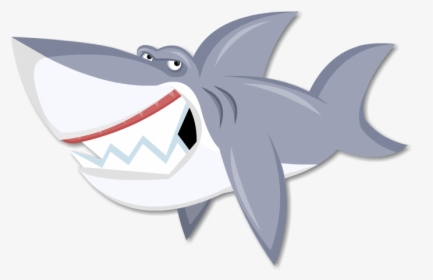 Transparent Background Sharks Cartoon Png, Png Download, Transparent PNG