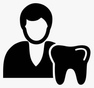 Transparent Chalkboard Clipart Black And White - Dentist Icon Png, Png Download, Transparent PNG