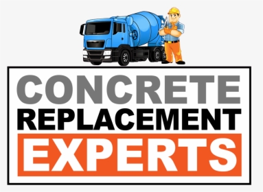 Concrete Replacement Experts Logo - Commercial Vehicle, HD Png Download, Transparent PNG