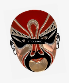 Chinese Opera Red Mask - 京剧 脸谱 图片, HD Png Download, Transparent PNG