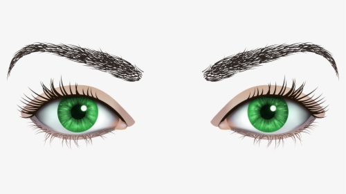 Green Female Eyes Png Clipart - Blue Eyes Png Transparent, Png Download, Transparent PNG