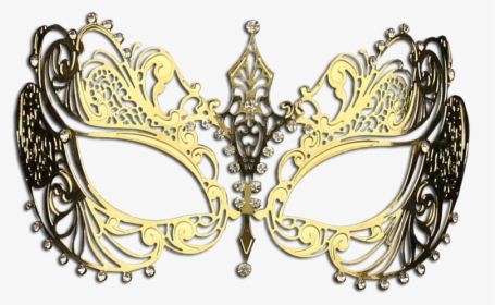 Image Of Blue And Gold Masquerade Masks Png - Gold Masquerade Mask Png, Transparent Png, Transparent PNG