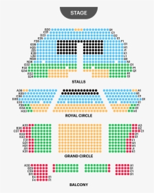 Her Majesty S Theatre Seating Map - Her Majesty's Theatre Melbourne Seating Map, HD Png Download, Transparent PNG