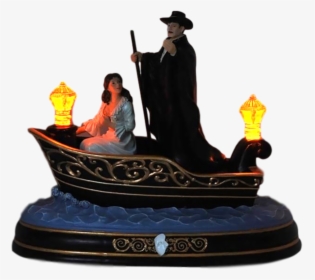 Phantom & Christine Journey To The Lair Figurine   - Phantom Of The Opera Boat Design, HD Png Download, Transparent PNG