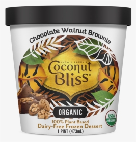 Coconut Bliss Vegan Ice Cream - Coconut Bliss Ice Cream Chocolate, HD Png Download, Transparent PNG