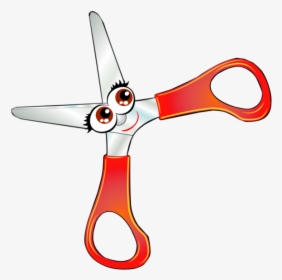 Tijeras Dibujo Animado , Png Download - Crayon Scissors Clipart, Transparent Png, Transparent PNG