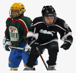 Black Youth Hockey Player, HD Png Download, Transparent PNG