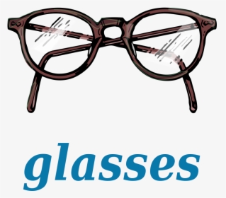 Cat Eye Glasses Png - Eye Chart Stencil, Transparent Png, Transparent PNG