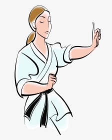 Womens Self Defense Clip Art - Women Self Defence Clipart, HD Png Download, Transparent PNG