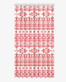 Fancy Tribal Border Pattern 08 Red Window Curtain - Beach Towel, HD Png Download, Transparent PNG