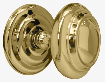 Sloane Center Door Knob Polished Brass - Circle, HD Png Download, Transparent PNG