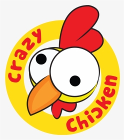 Crazy Chicken Logo - Crazy Chicken, HD Png Download, Transparent PNG