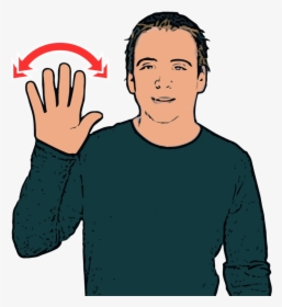 British Sign Language Stop, HD Png Download, Transparent PNG