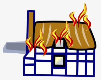 Free Png Download Burning House Png Images Background - Burning House Cartoon Png, Transparent Png, Transparent PNG