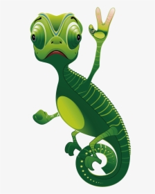 Lizard Cartoon Computer File - Lizard Cartoon, HD Png Download, Transparent PNG