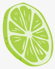 Transparent Lemon Slice Png - Lime Clip Art, Png Download, Transparent PNG