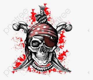 Transparent Pirate Skull Png, Png Download, Transparent PNG