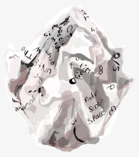 Crumpled-148834 640 - Ball Of Paper, HD Png Download, Transparent PNG
