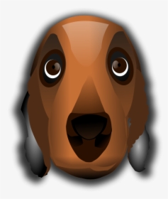 Dog Head - Gambar Kepala Anjing Animasi Photoshop, HD Png Download, Transparent PNG
