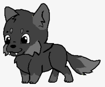 Baby Wolf Niko - Baby Wolf Cartoon Transparent, HD Png Download, Transparent PNG
