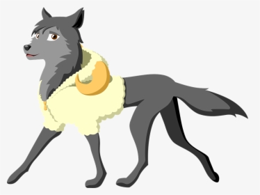 Wolf, A Wolf In Sheep S Clothing, Skin, Predator - Lupo Travestito Da Agnello, HD Png Download, Transparent PNG