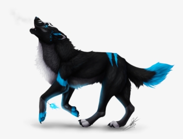 Fantasy Wolf, Fantasy Art, Anime Wolf, Cartoon Wolf, - Anime Wolf Transparent Background, HD Png Download, Transparent PNG